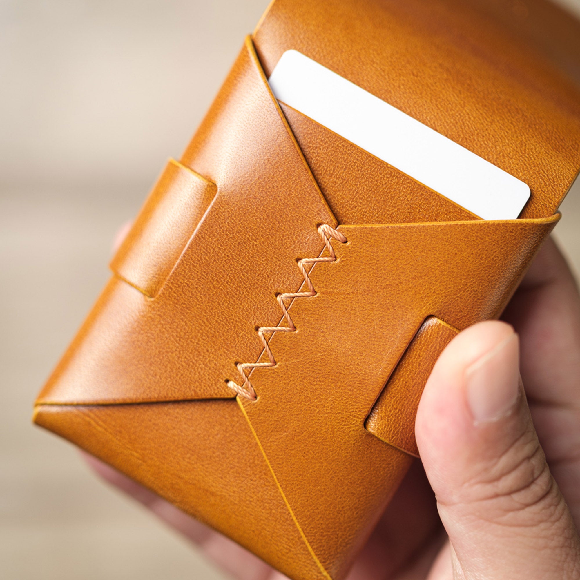 Vertical Flap Card Holder 01 - Pattern