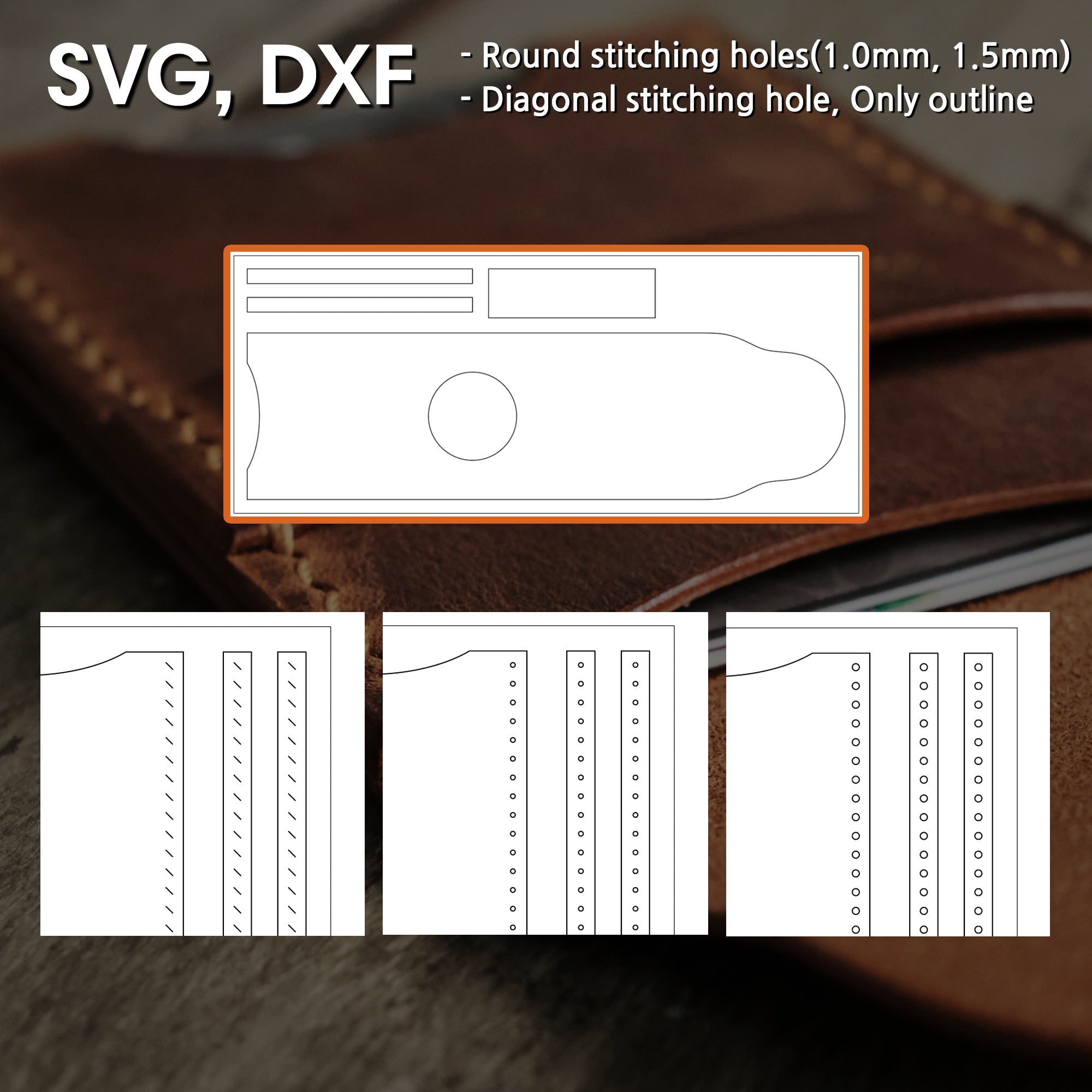 Pop-up Card Holder - Pattern