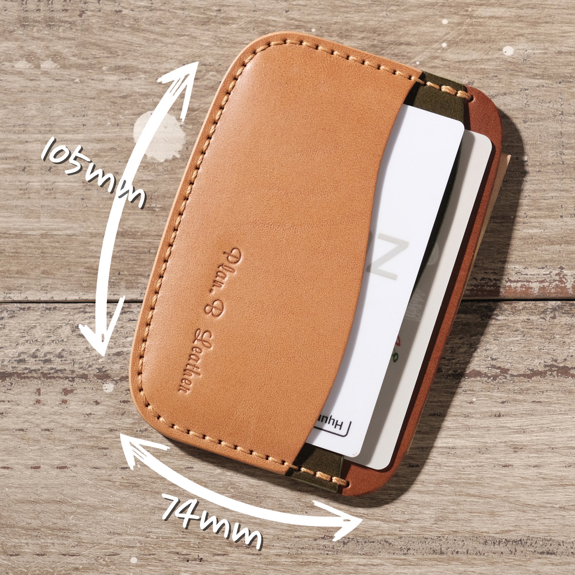 Wavy Card Wallet - Pattern