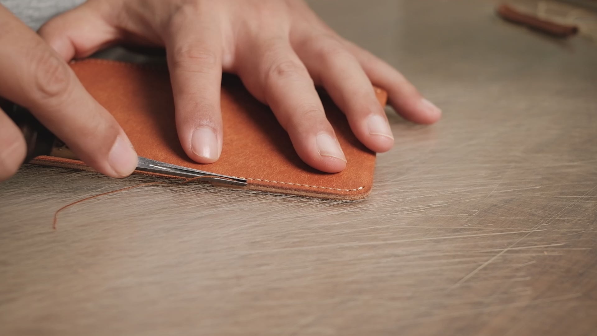 Short video showcasing the assembly process and final design of the 6 Pocket Wallet.